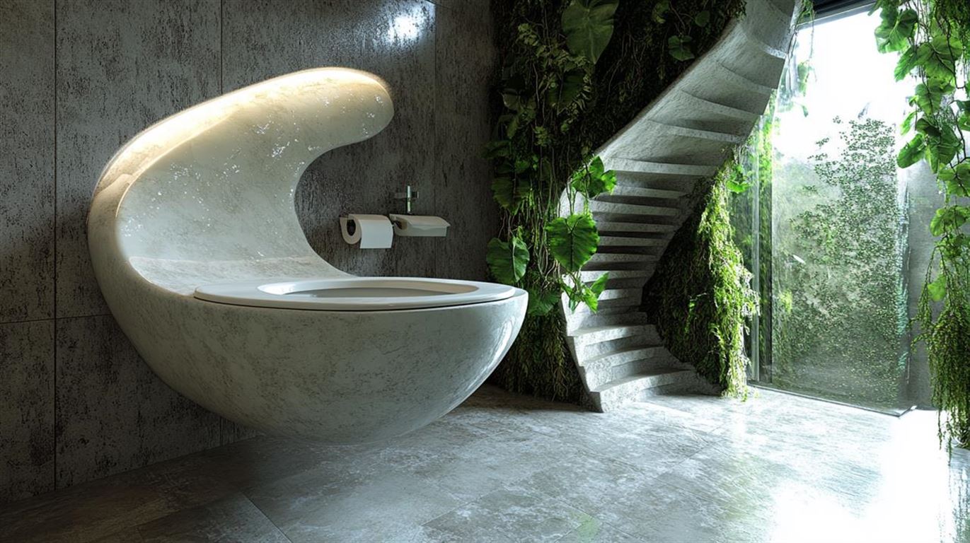 Væghængt toilet - elegance og funktion i dit badeværelse