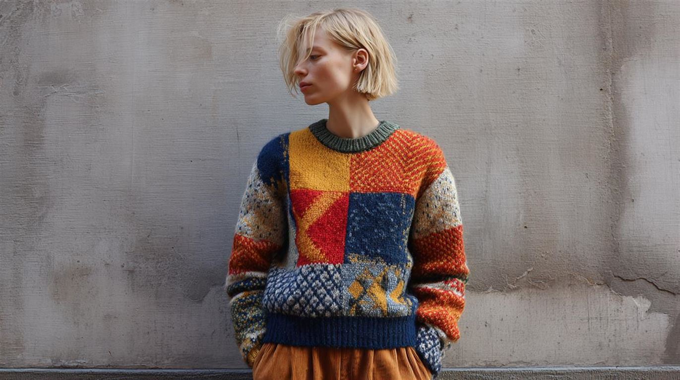 Nordic mix sweater - en unik tilføjelse til din garderobe