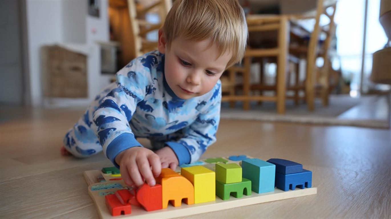 Puslespil 2 år - udvikling gennem leg