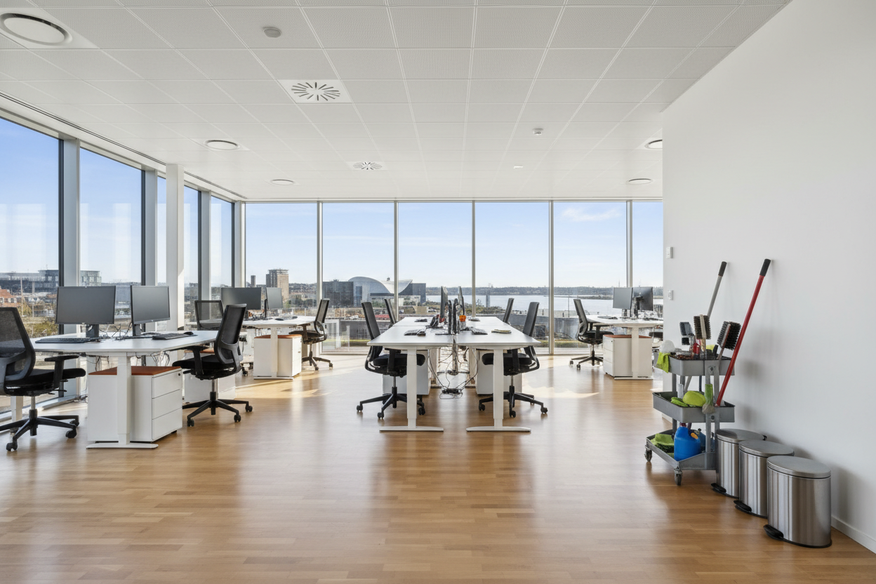 Professionel Erhvervsrengøring i Aalborg: Skab et Sundt Arbejdsmiljø